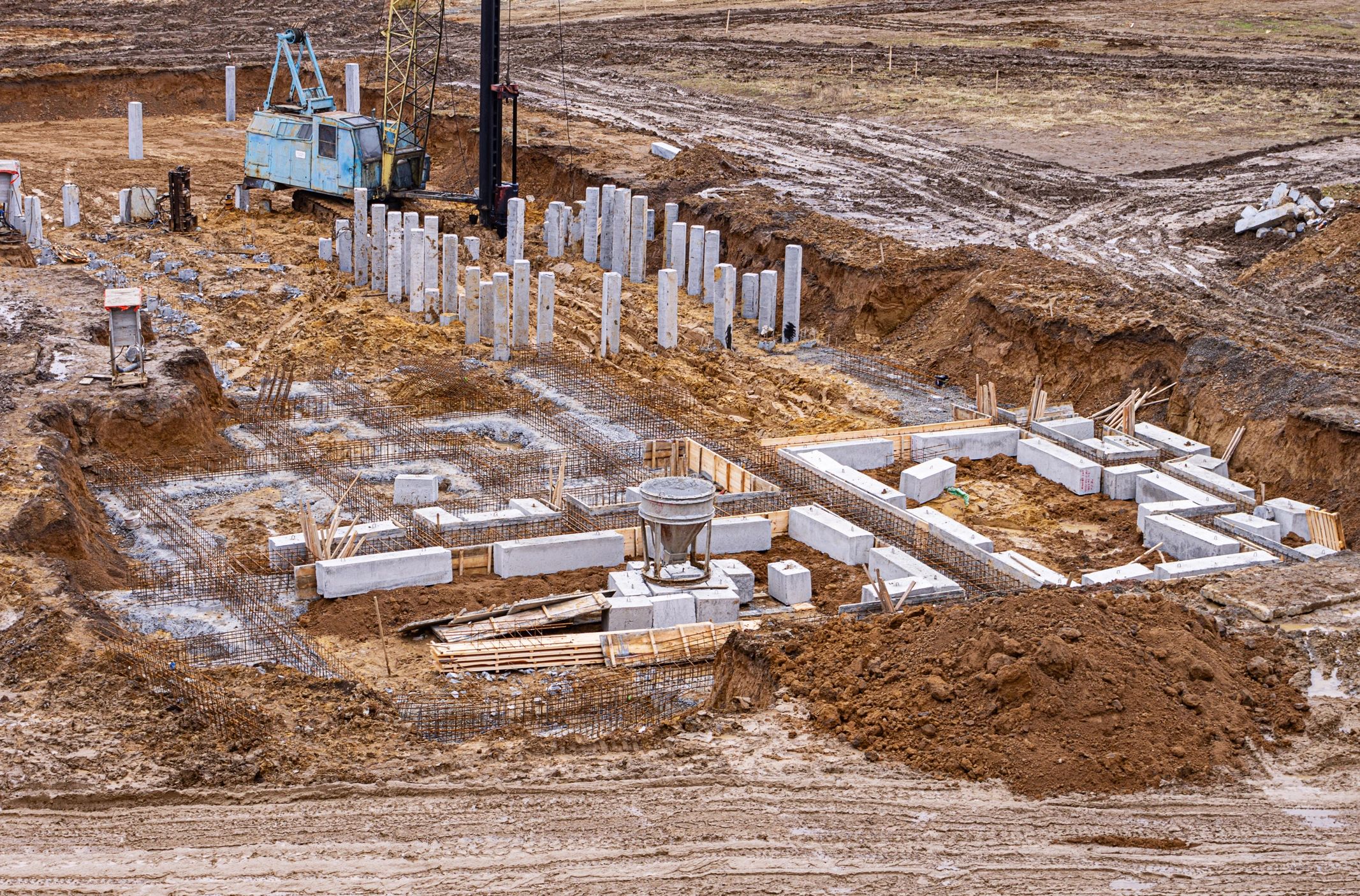 Retaining Wall Installation